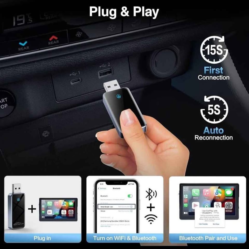 Wireless CarPlay / Android Auto Adapter - photo 5