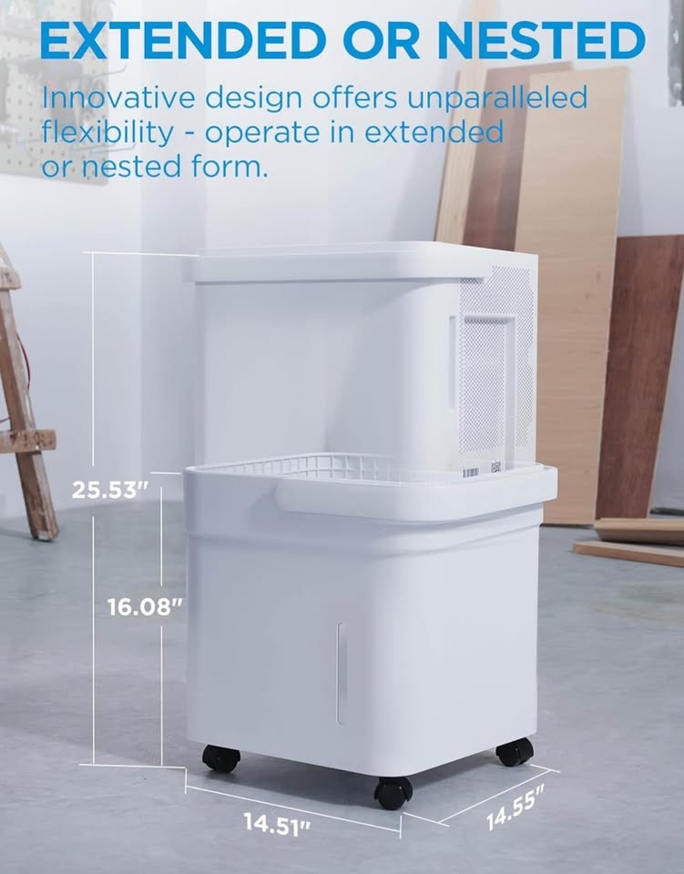 Midea Cube 35 Pint Dehumidifier – Brand New Sealed - photo 3
