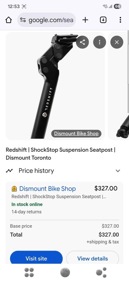 RedShift Shockstop suspension seatpost!! 27.2 - photo 5