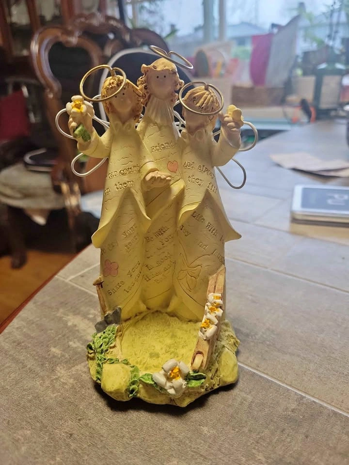 Seagull Studios Angels Figurine – 3-Angel Sculpture