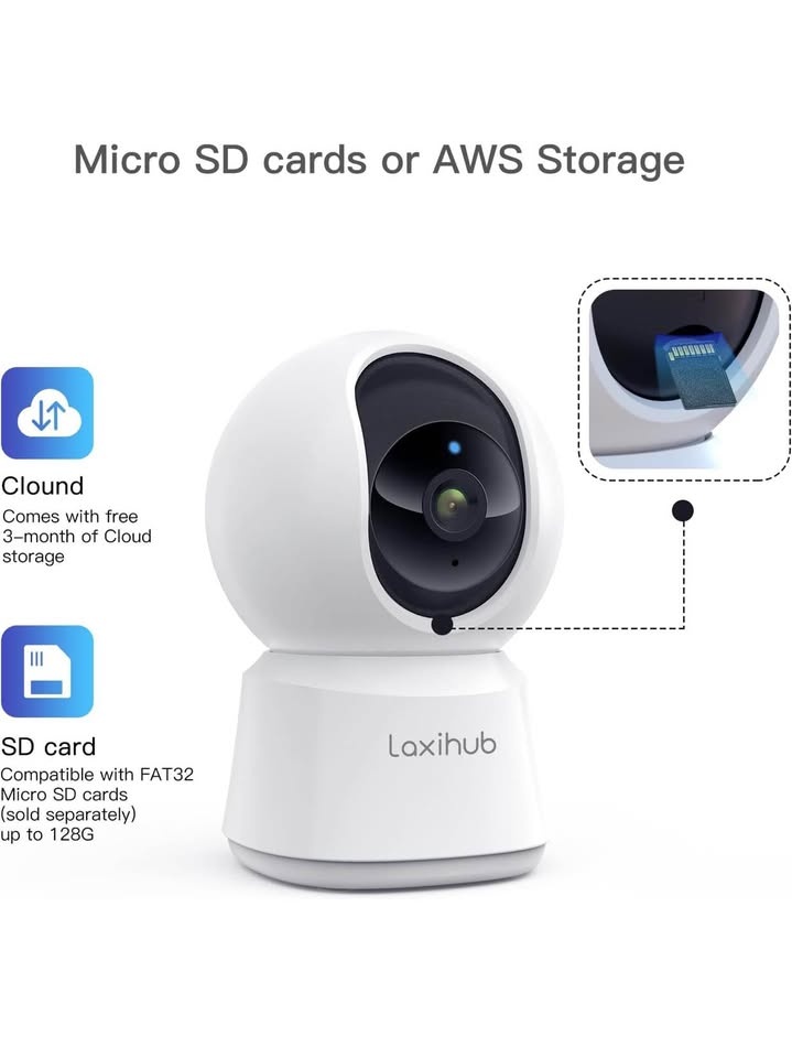 Laxihub P2 Indoor Smart Camera + Icam365 wifi camera - photo 4