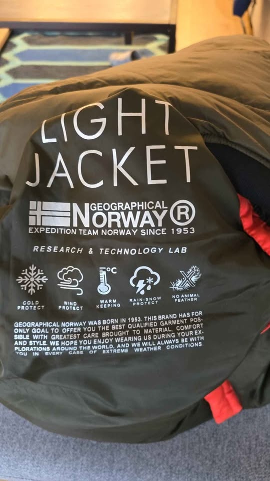 Geographical Norway CALIX Men's Winter Jacket – Large (Green) – - photo 4