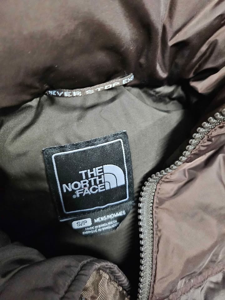 North Face nuptse goose down "S" dark oar - photo 2