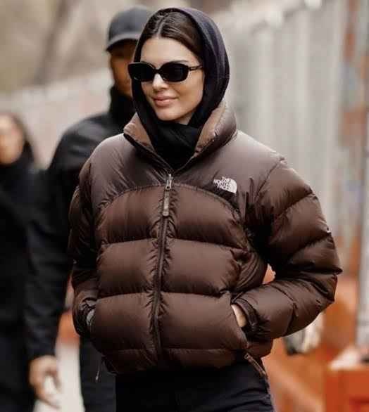 North Face nuptse goose down "S" dark oar - photo 3