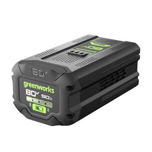 Greenworks 80V Gen II 5.0 AH Lithium-ion Battery image indicator(2)