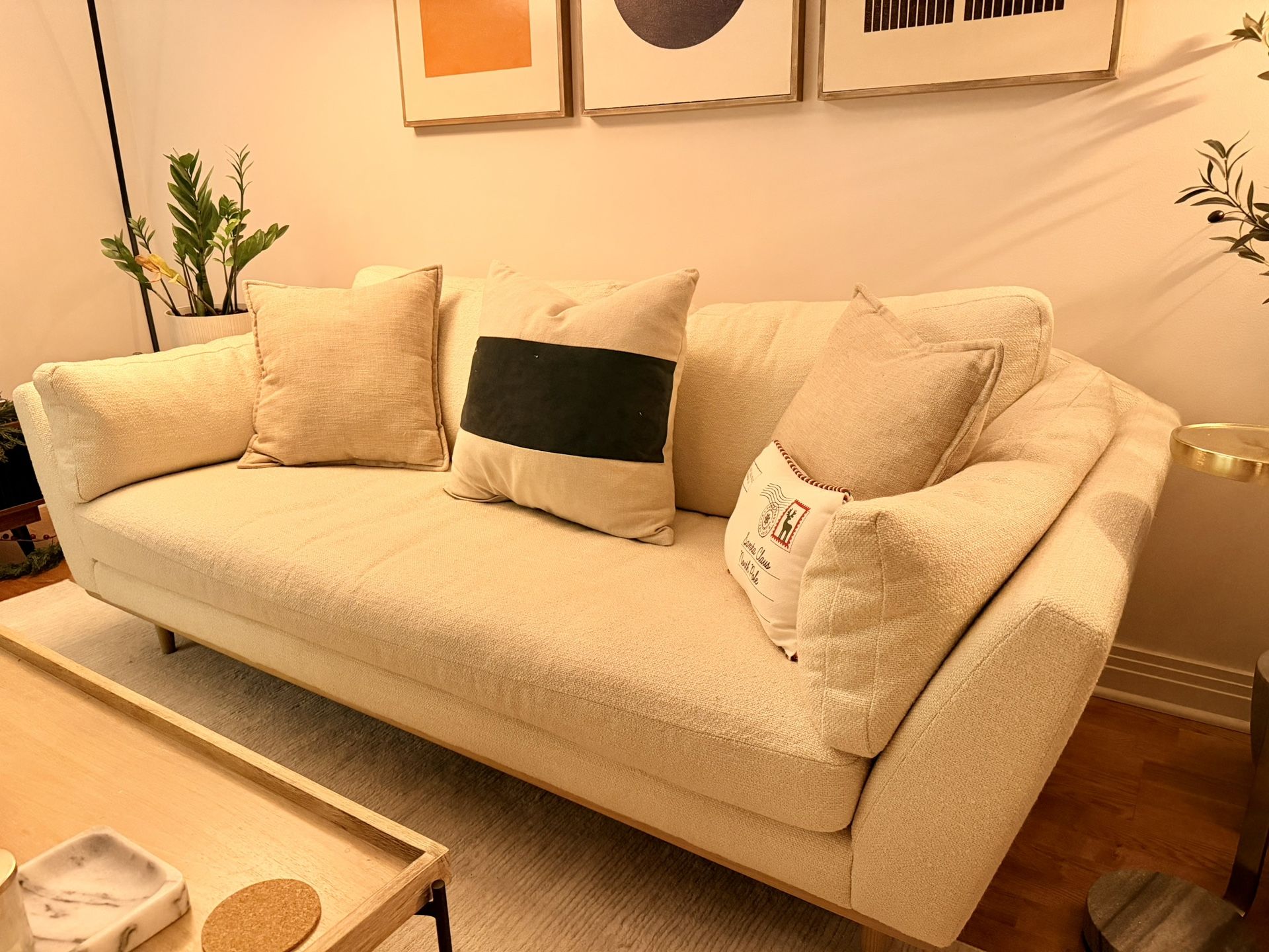 Crate & Barrel Hague Mid-Century couch - $700 OBO - photo 3