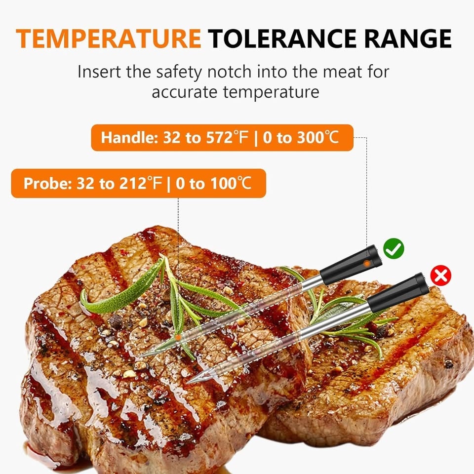 AIRMSEN Wireless Meat Thermometer - photo 5