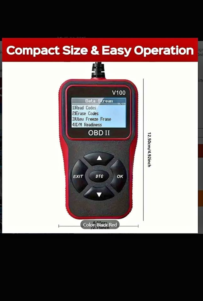 Universal OBD2 Code Reader: Diagnose Engine Fault Codes