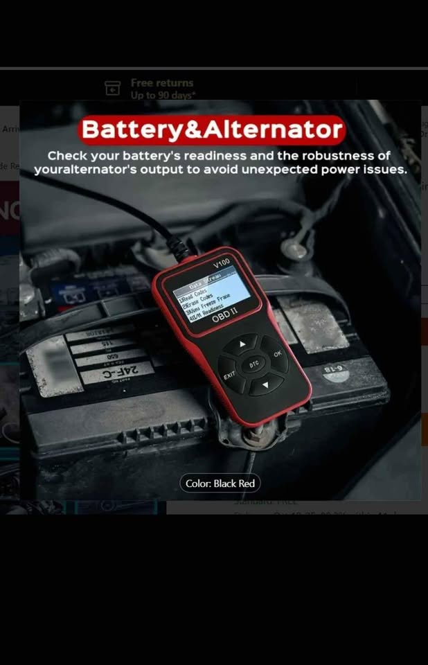 Universal OBD2 Code Reader: Diagnose Engine Fault Codes - photo 2