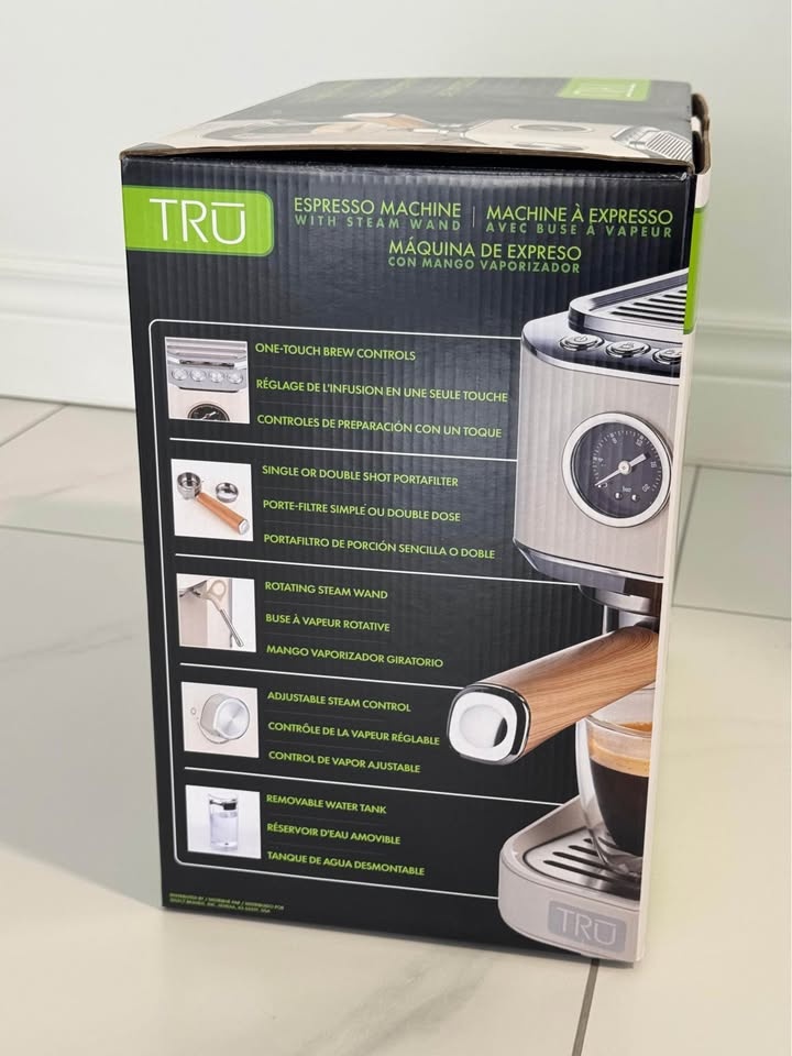 TRU Espresso Machine with Steam Wand - photo 5