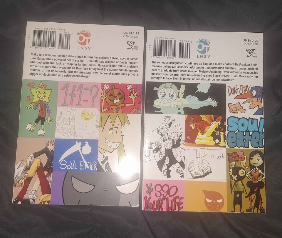 Soul Eater Manga number 1 and 2 - photo 2