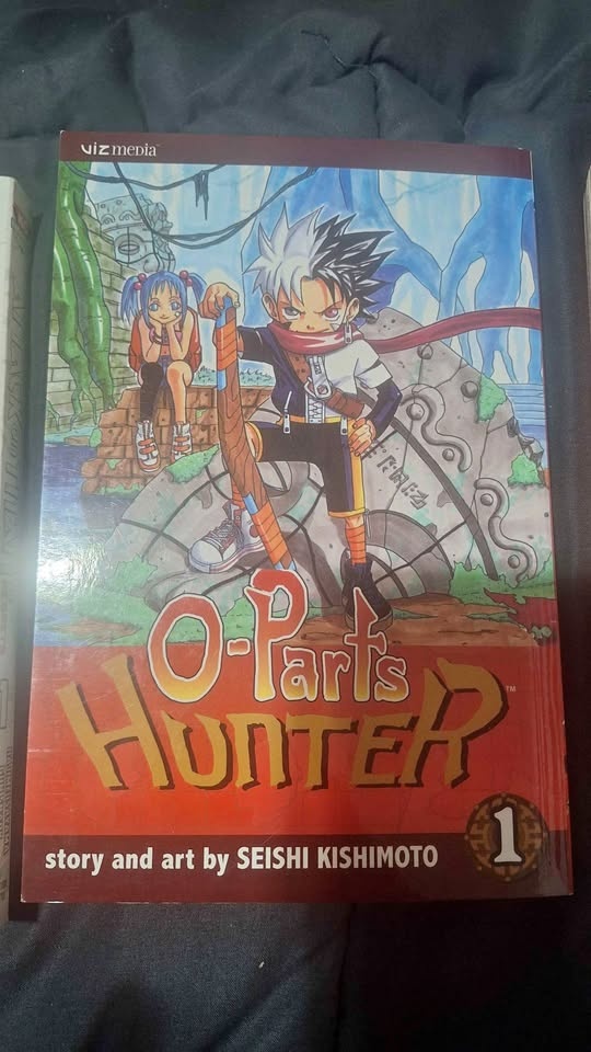O-parts hunter manga