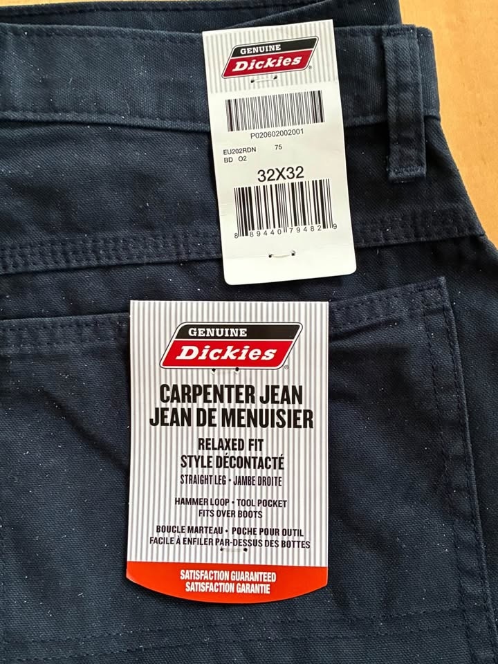 Dickies Carpenter Pants - size 32x32 - BNWT - photo 3