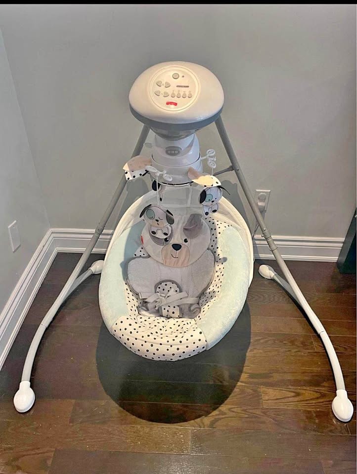 Fisher Price sweet snuggapuppy baby swing