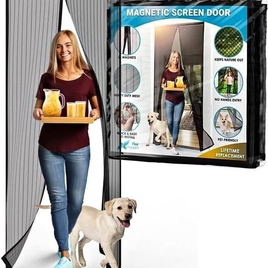 Magnetic Screen Door 38 x 82 inch