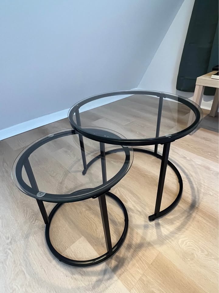 Nesting coffee table set of 2 - photo 2