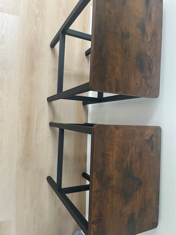 2 industrial stools - photo 2