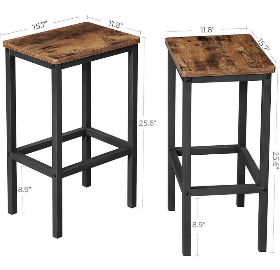 2 industrial stools - photo 3
