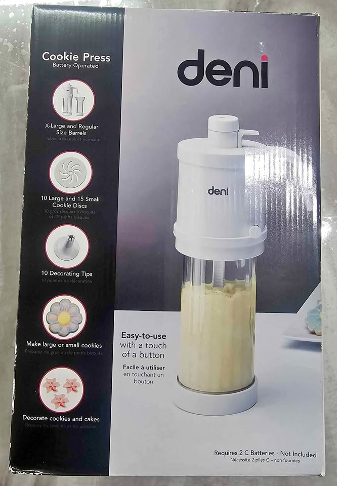 Deni cookie press
