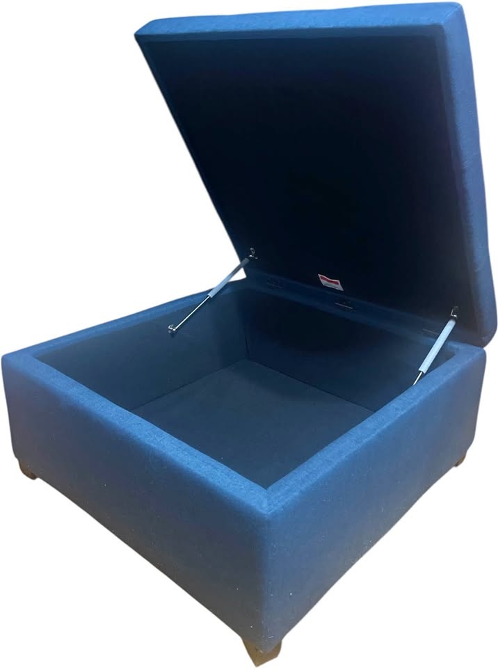 Noble House Tufted Ottoman Storage