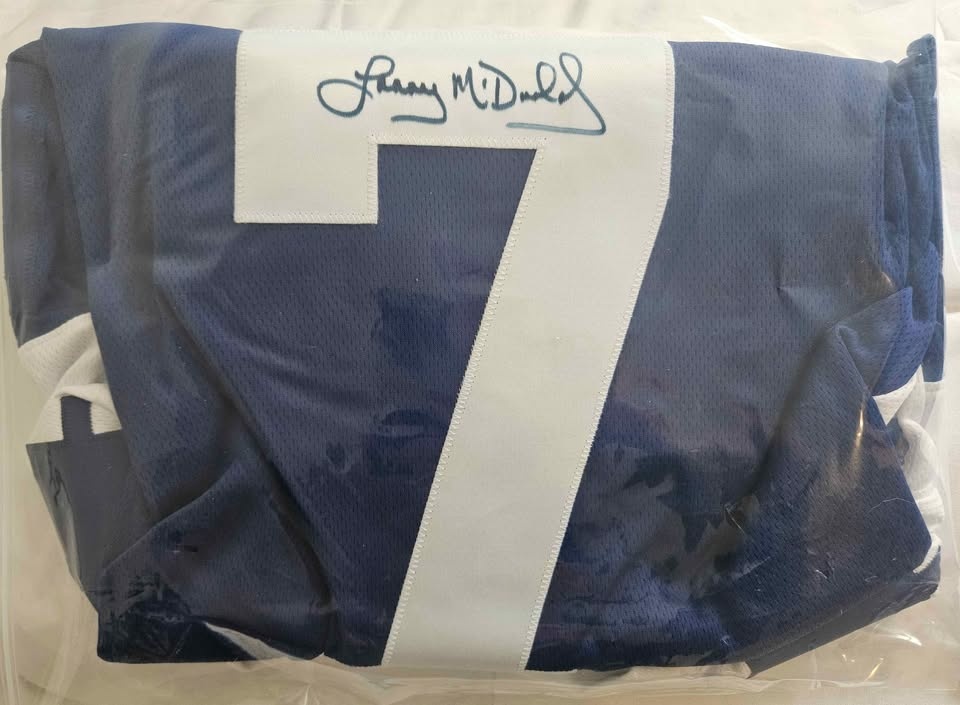 Lanny McDonald signed fantastics vintage Jersey - photo 2