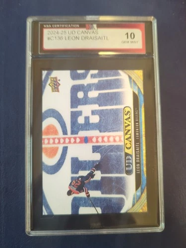 2024-25 UD Canvas Leon Draisaitl #136 KSA 10