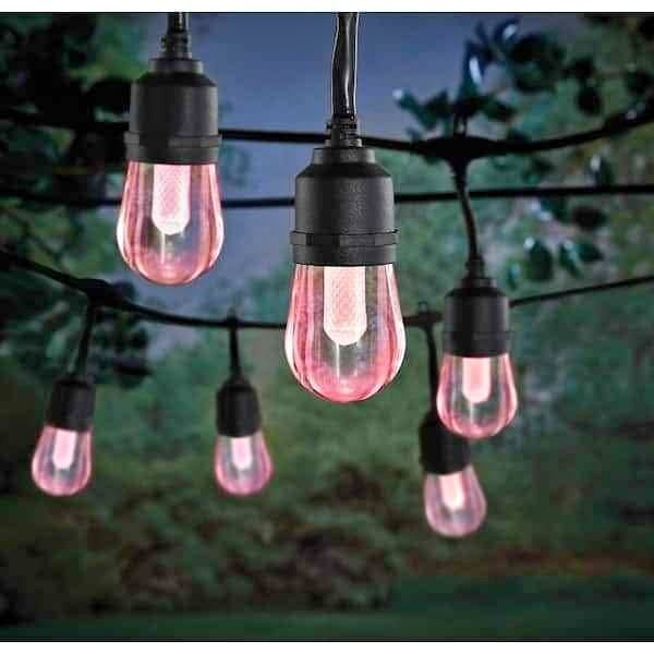 HAMPTON BAY 24-Light 48 ft. Indoor/Outdoor String Light