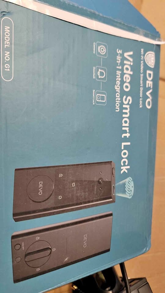 devo g1 wi-fi video smart door lock