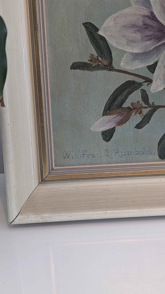 Charming Vintage Framed Painting - photo 3