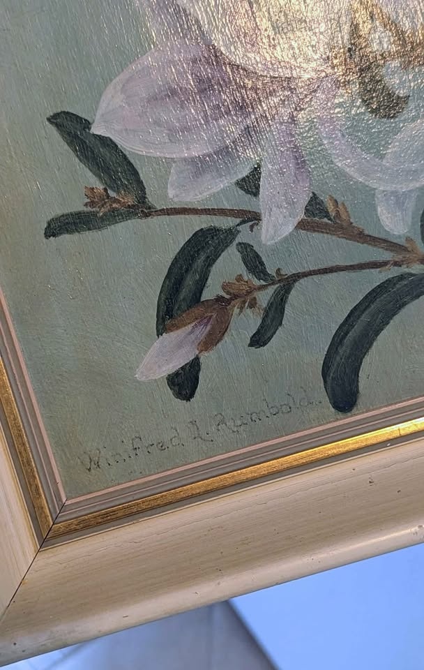 Charming Vintage Framed Painting - photo 4