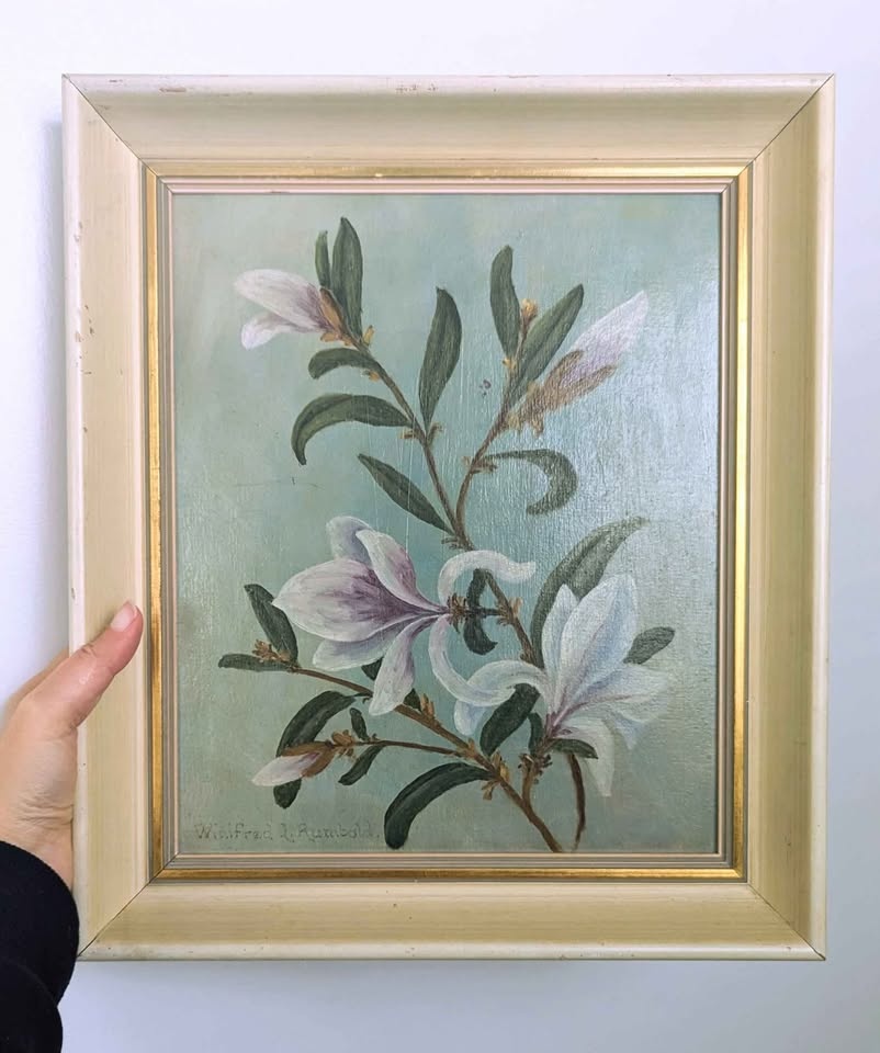Charming Vintage Framed Painting - photo 5