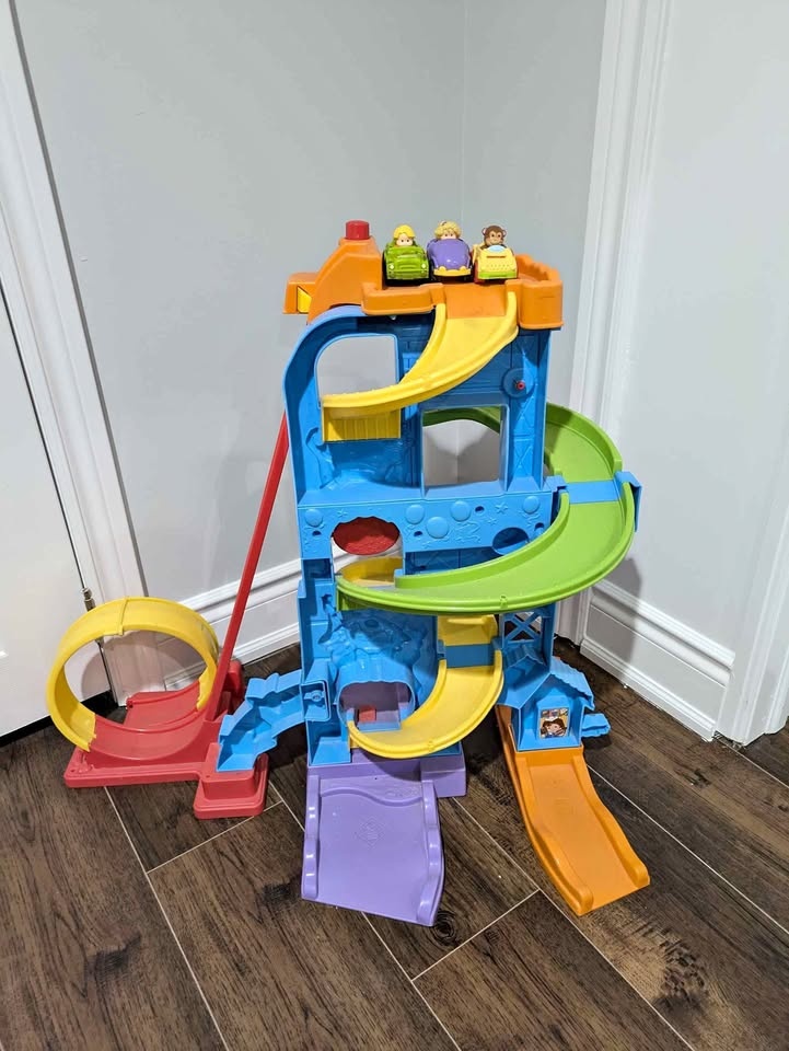 Car track tower - little people