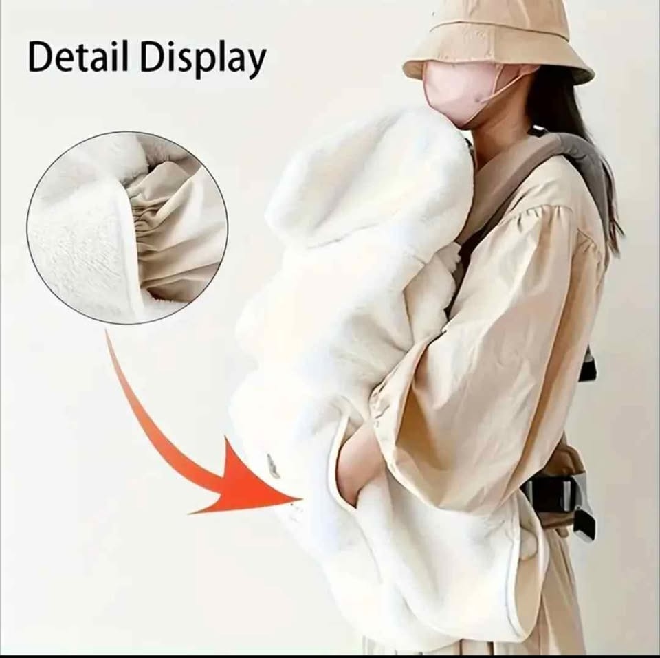 Bear Embroidery Throw Blanket – Warm, Windproof & Cozy Winter Co - photo 2