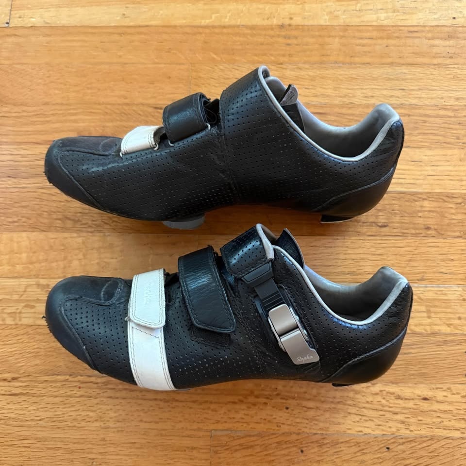 RAPHA Grand Tour Road Cycling Shoes – Size 44 (EU) – Black - photo 2