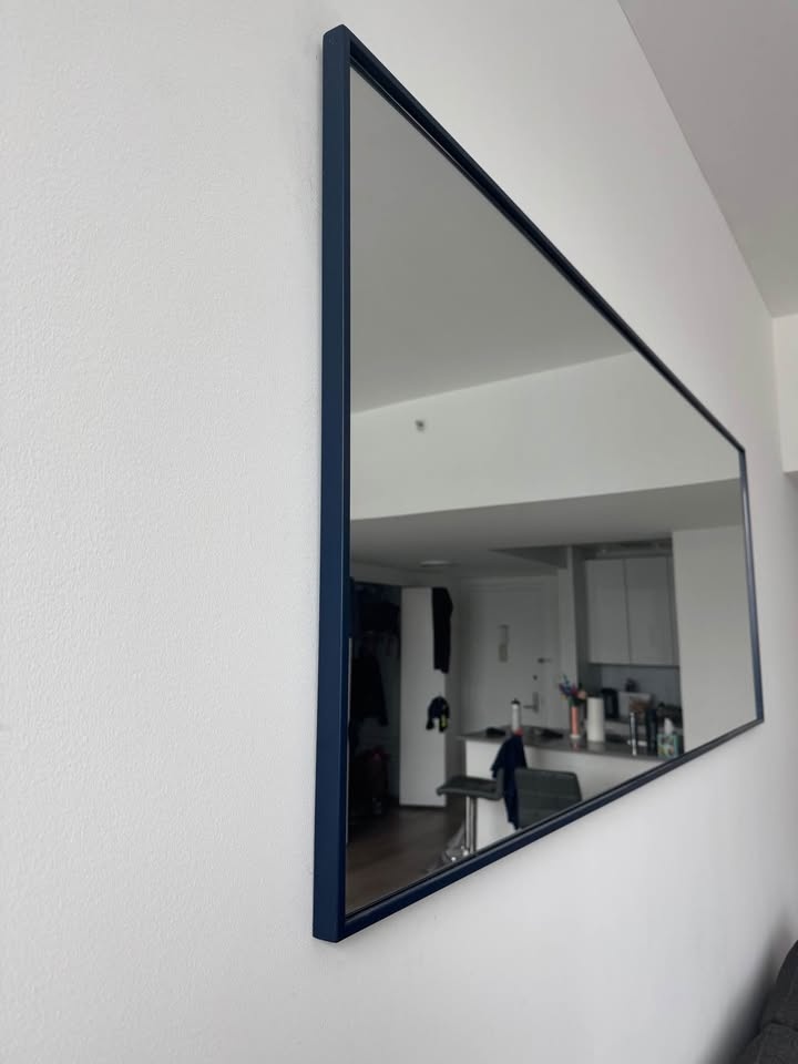 Navy blue wall mirror - photo 2