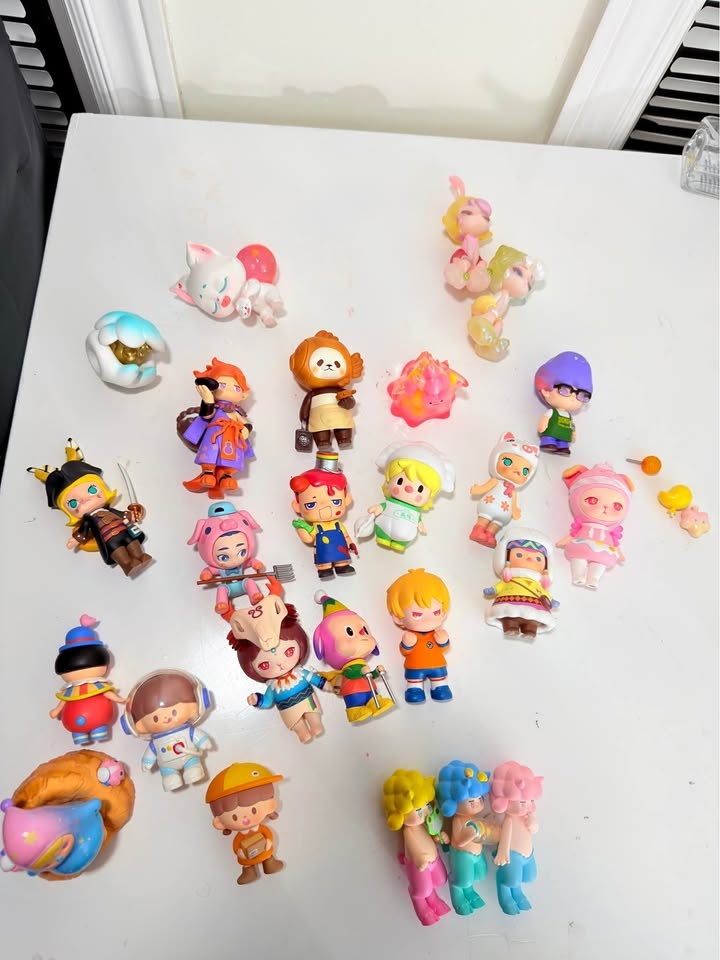 Pop mart blind box figures (25 for $150)