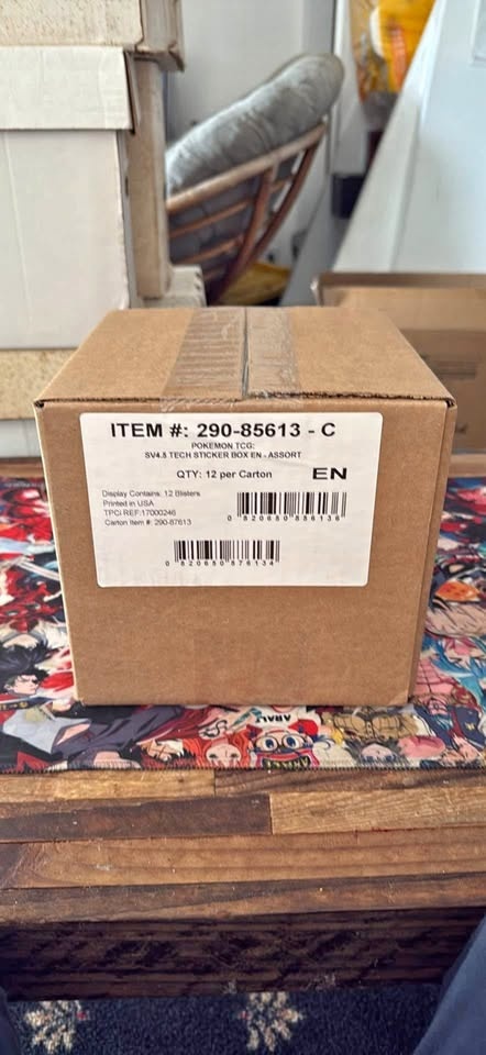 Pokemon Paldean Fates Tech Sticker Collection