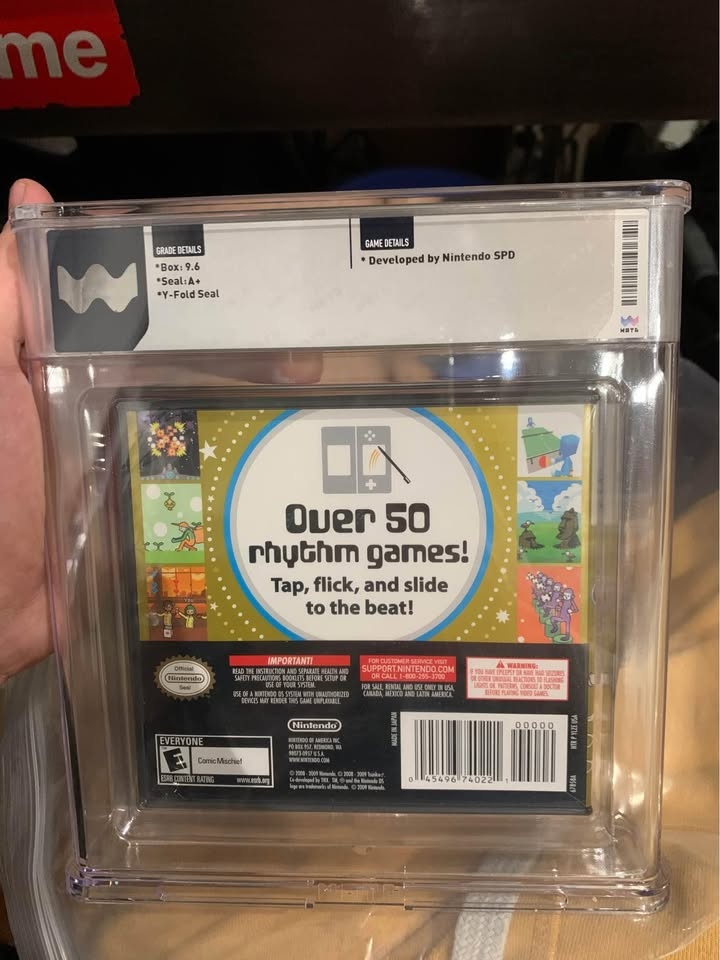 Rhythm Heaven For DS GRADED Wata 9.6 A+ Sealed ￼ - photo 3