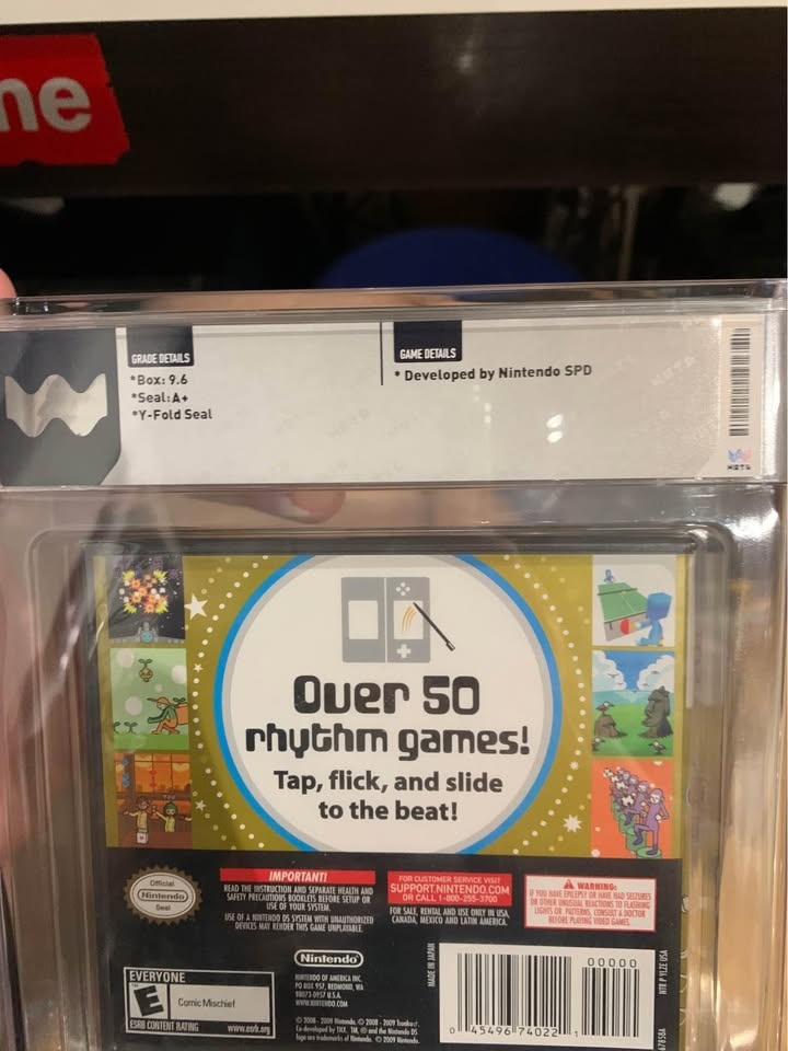 Rhythm Heaven For DS GRADED Wata 9.6 A+ Sealed ￼ - photo 4