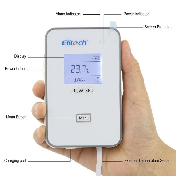Elitech WiFi Thermometer RCW-360TE Data Logger