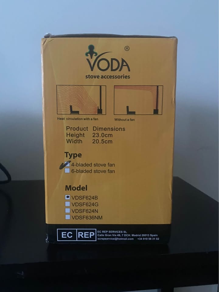 New Stove Fan, Heat Powered - photo 2