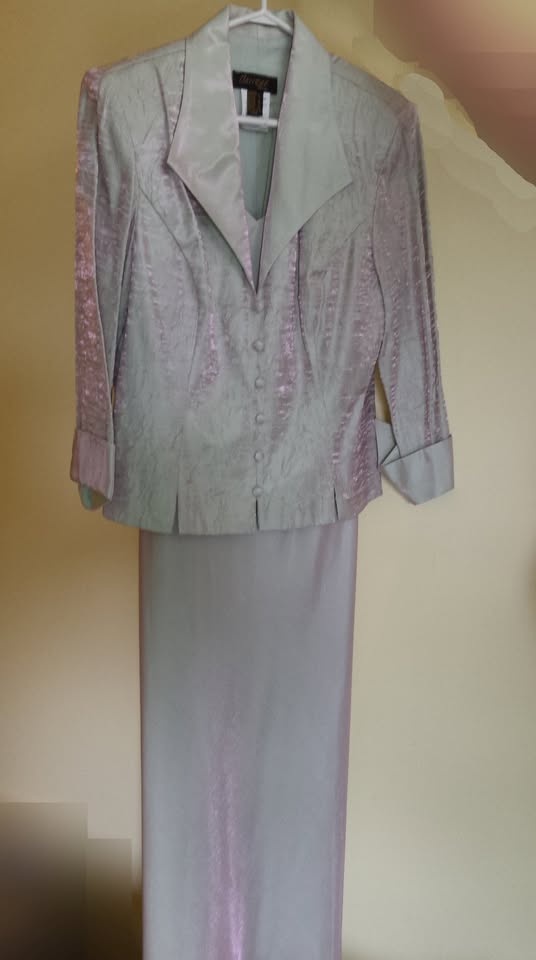 Evening Cocktail Dress for Women. Two piece set.