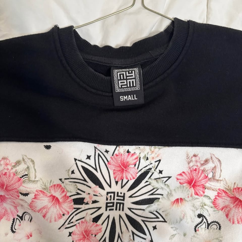 Floral Crewneck Sweatshirt - photo 3