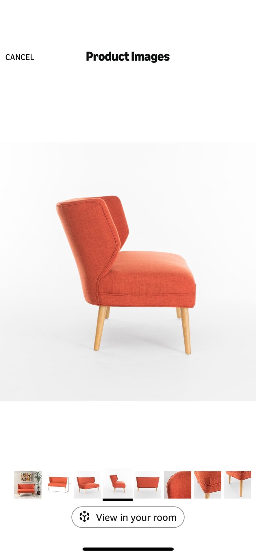 Christopher Knight Home Desdemona Loveseat, Orange - photo 3