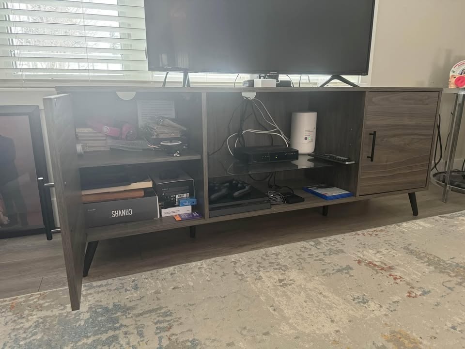 Mid Century Modern Media Console - photo 2
