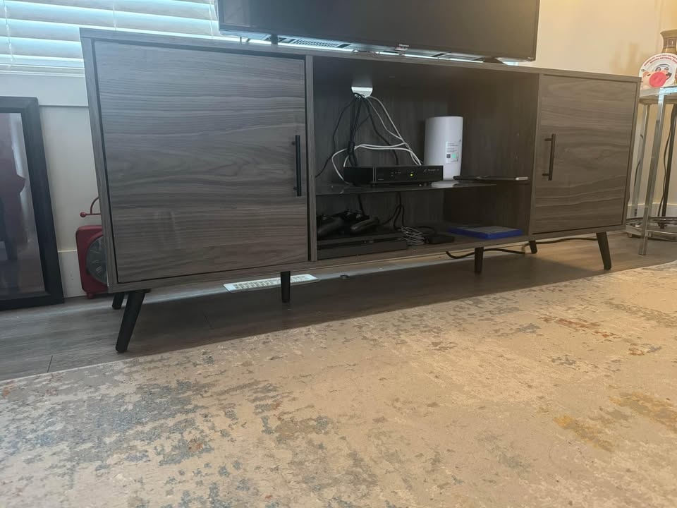 Mid Century Modern Media Console - photo 5