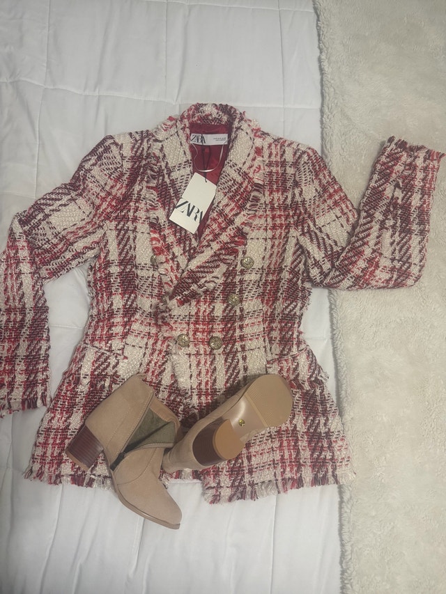 ZARA woman Tweed Jacket - photo 3