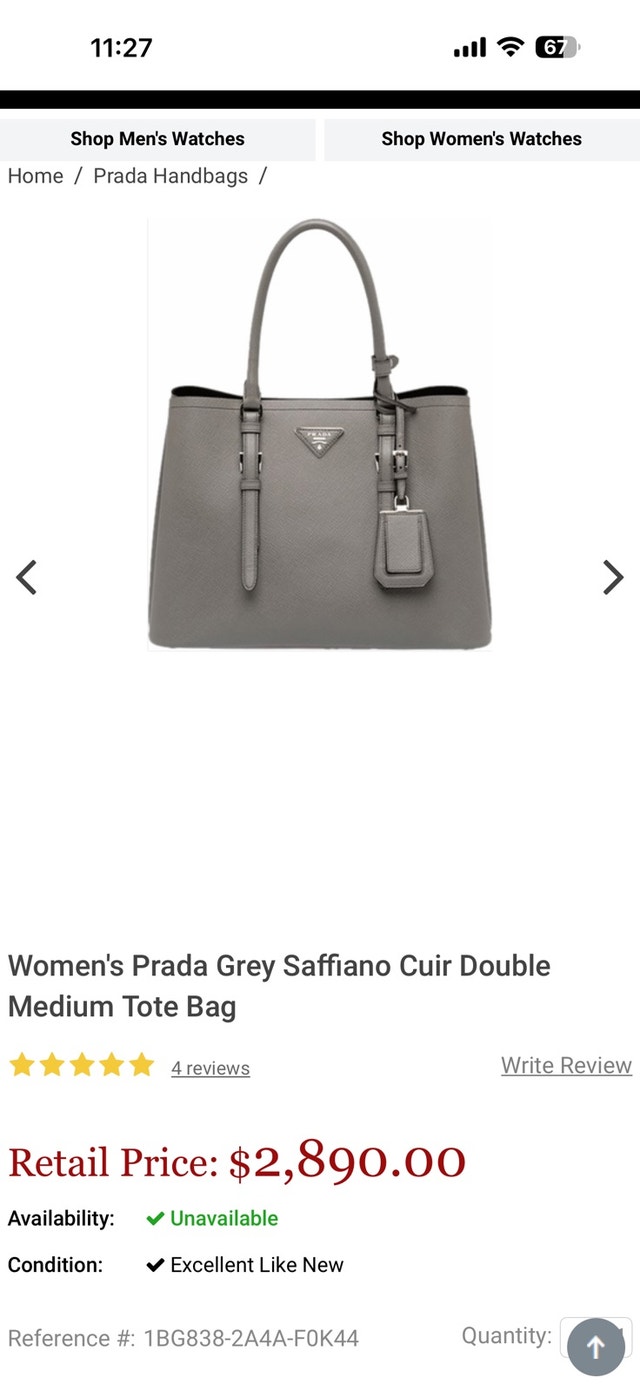 Women’s Prada Tote Bag