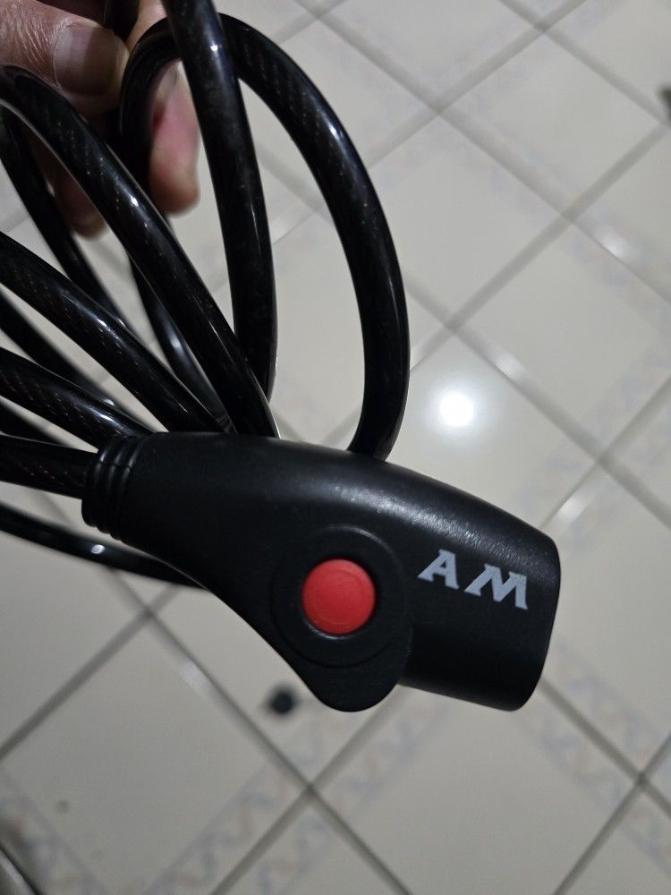 Bike Lock Cable Anti Theft Bike Lock Cable 6ft with Key 🥕 - photo 5