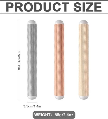 3pcs Plastic Rolling Pin Set - photo 2